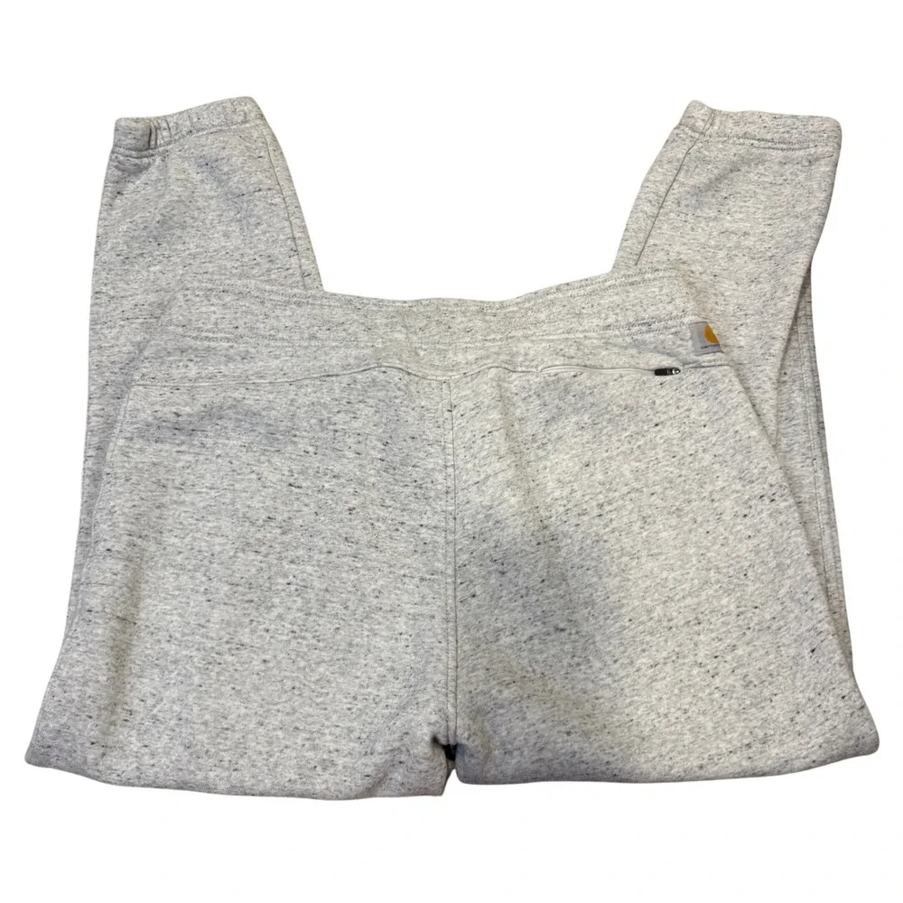Carhartt Girls Relaxed Fit Fleece Jogger Sweatpants Heather Gray Size L 12-14